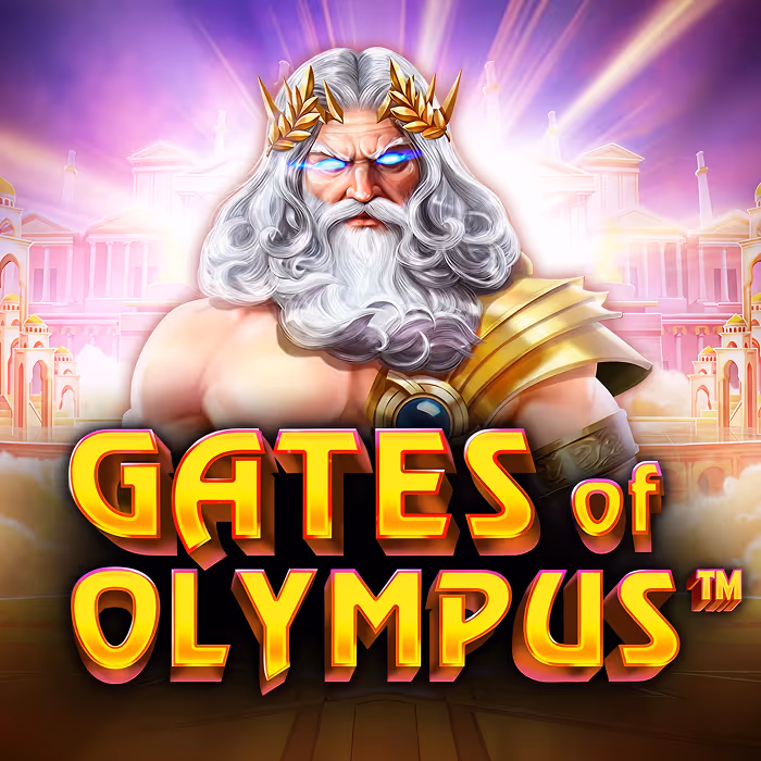 Gates of Olympus - Greek mythology themed slot with cascading wins and Zeus multipliers