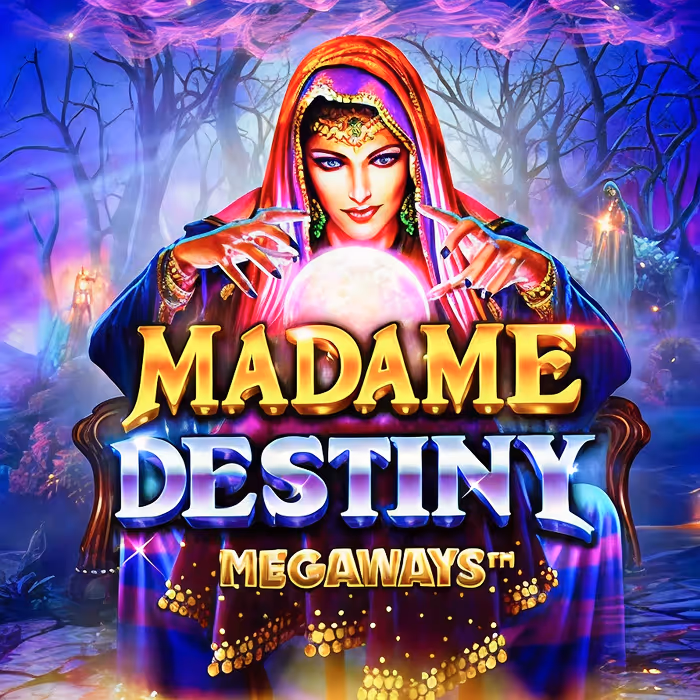Madame Destiny - Fortune teller themed slot with mystical symbols and free spins